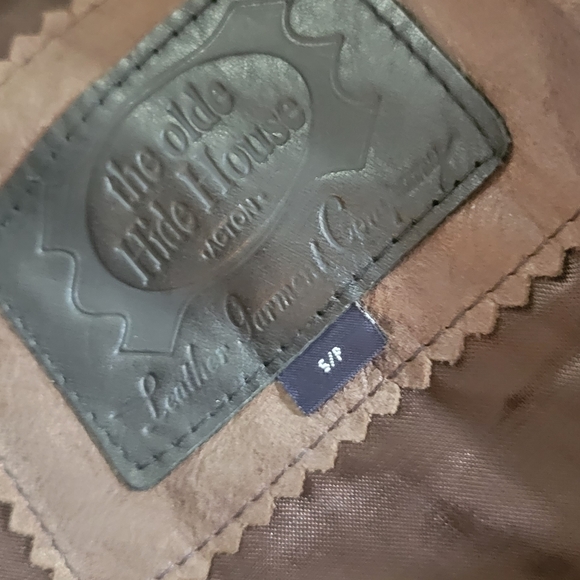 The Olde hide House leather vintage jacket - Picture 3 of 3